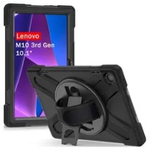 Funda para Lenovo Tab 10.1" Ergo Guard Pro 360° + Correa - Negro